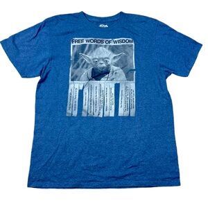 Star Wars Yoda Free Words Of Wisdom Y2K Shirt
